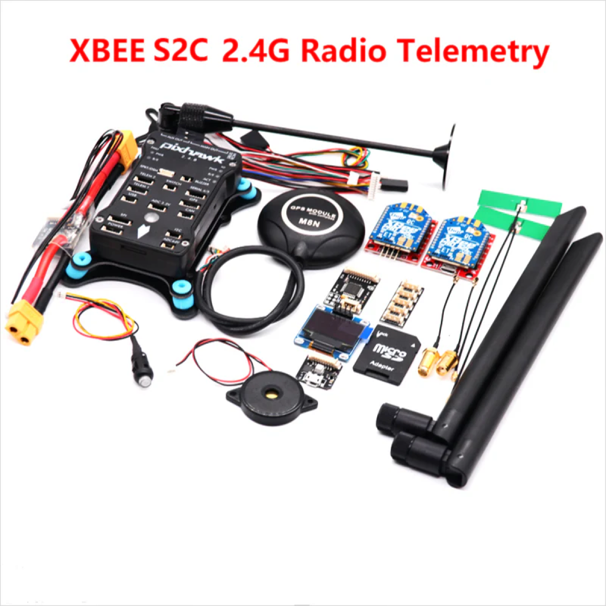 Контроллер полёта Pixhawk PX4 PIX 2.4.8 32-бит с 4G SD, PPM, I2C, автопилот для квадрокоптера Контроллер полёта Pixhawk PX4 PIX 2.4.8 32-бит с 4G SD, PPM, I2C, автопилот для квадрокоптера