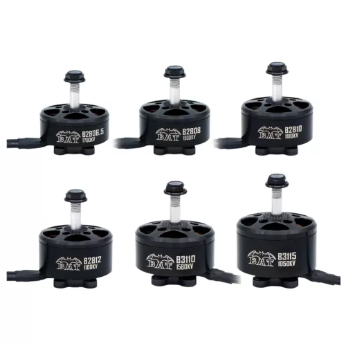 Набор бесколлекторных моторов Surpass Hobby BAT 4шт 800KV-1900KV для FPV-дронов 2806.5-3115