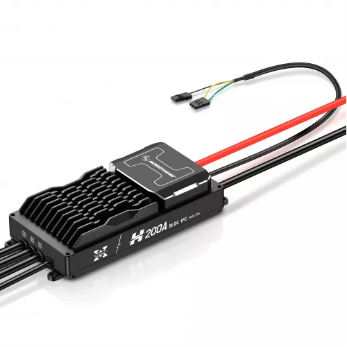 Hobbywing XRotor Pro H200A 24S BLDC 200A ESC для тяжелых VTOL дронов | 100A номинально, 220A пик