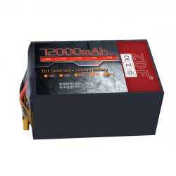 ZDF сверхёмкая твёрдотельная батарея 4.45В 72000mAh 6S/12S/14S/18S/24S 4C для БПЛА и агродронов