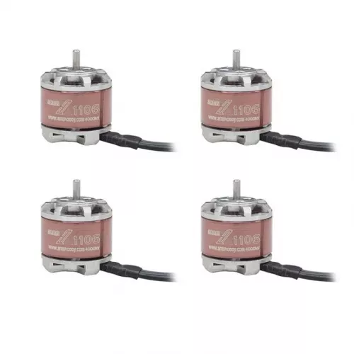 Набор 4шт ARRIS 1106 4000KV бесколлекторных моторов для 2-2.5" FPV гоночного дрона