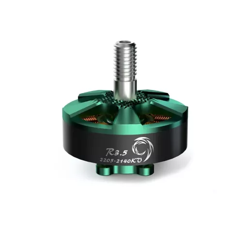 Бесколлекторный мотор BrotherHobby R3.5 2205 2140KV 6S с колоколом из алюминия 7075 для 3.5" CineWhoop FPV