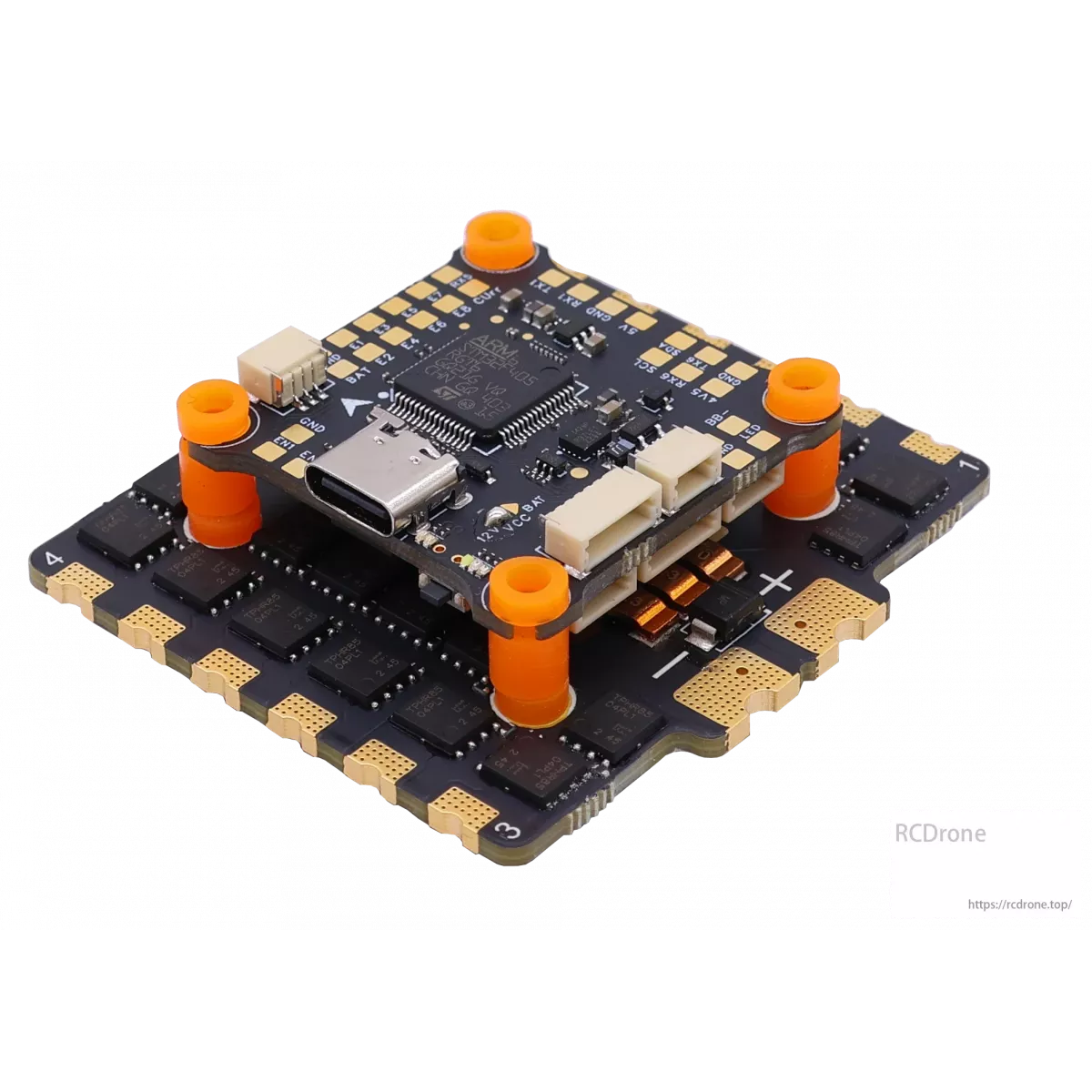 HAKRC 5139 F405 90A стек – 32Bit 4-в-1 90A ESC и полётный контроллер STM32F405, 2–8S HAKRC 5139 F405 90A стек – 32Bit 4-в-1 90A ESC и полётный контроллер STM32F405, 2–8S