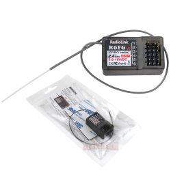 Радиоприёмник Radiolink R6FG 6-канальный 2.4G HV RX с гироскопом для RC4GS V2/RC6GS V3, авто и лодки