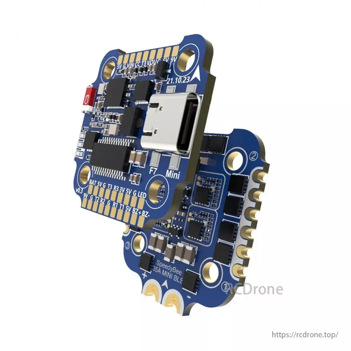 SpeedyBee F7 Mini 35A 3-6S 8-битный стек контроллер полёта SpeedyBee F7 Mini 35A 3-6S 8-битный стек контроллер полёта
