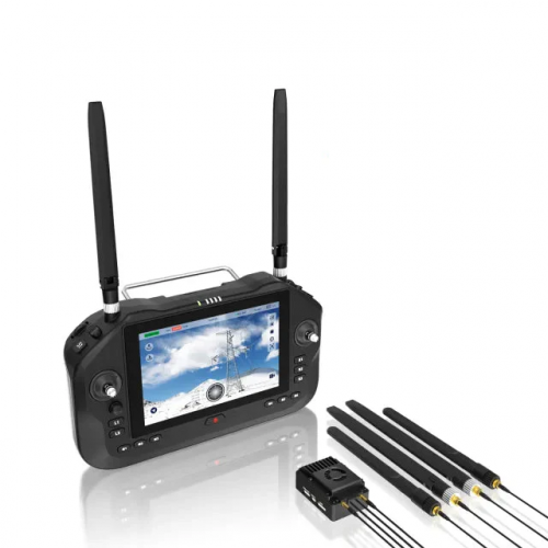 SIYI UniRC 7 / 7 Pro — 2.4 & 5 ГГц, 40 км, 7" 1080P ручная наземная станция для UAV Drone