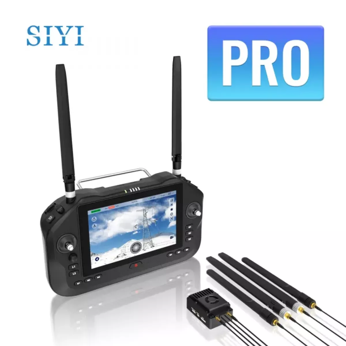 SIYI UniRC 7 / 7 Pro — 2.4 & 5 ГГц, 40 км, 7" 1080P ручная наземная станция для UAV Drone SIYI UniRC 7 / 7 Pro — 2.4 & 5 ГГц, 40 км, 7" 1080P ручная наземная станция для UAV Drone