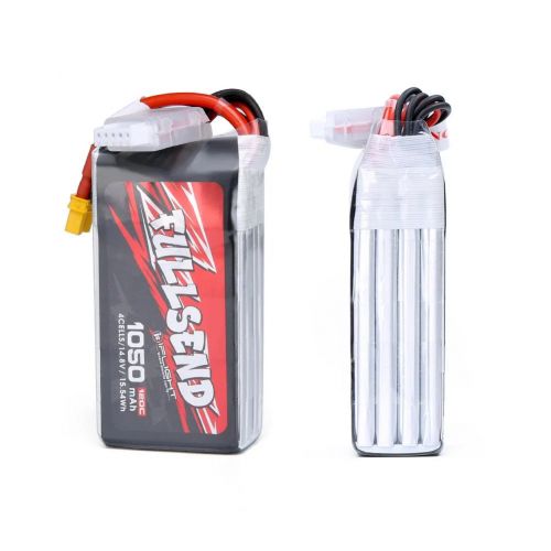 Аккумулятор iFlight FULLSEND 4S 1050mAh 120C 14.8V Lipo с разъёмом XT30 для FPV дронов