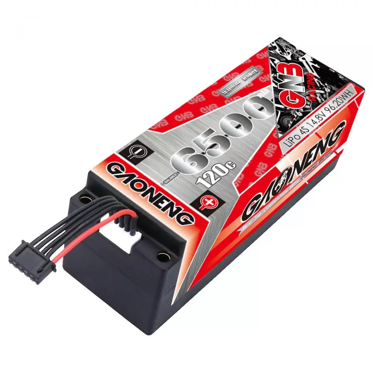 Аккумулятор GNB 4S 14.8V 6500mAh 120C/240C LiPo для дрона Аккумулятор GNB 4S 14.8V 6500mAh 120C/240C LiPo для дрона