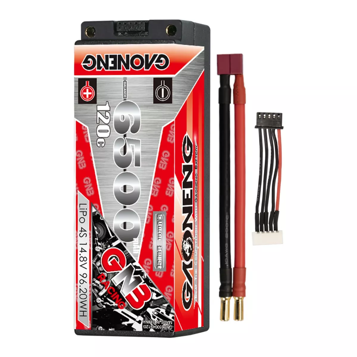 Аккумулятор GNB 4S 14.8V 6500mAh 120C/240C LiPo для дрона Аккумулятор GNB 4S 14.8V 6500mAh 120C/240C LiPo для дрона