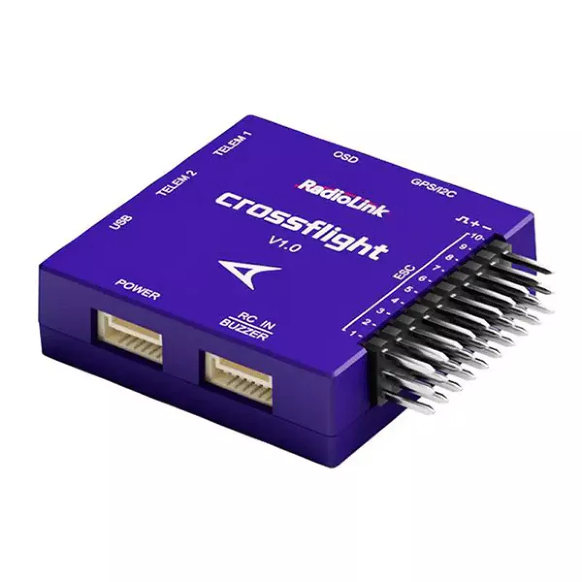 Контроллер полёта RadioLink CrossFlight, 10 PWM, OSD, для мультикоптеров, самолётов, авто и лодок Контроллер полёта RadioLink CrossFlight, 10 PWM, OSD, для мультикоптеров, самолётов, авто и лодок