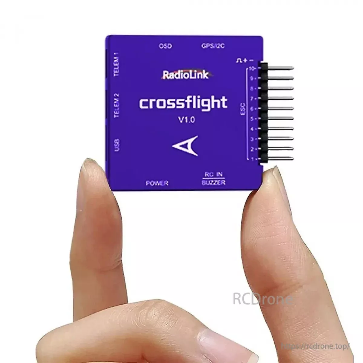 Контроллер полёта RadioLink CrossFlight, 10 PWM, OSD, для мультикоптеров, самолётов, авто и лодок Контроллер полёта RadioLink CrossFlight, 10 PWM, OSD, для мультикоптеров, самолётов, авто и лодок
