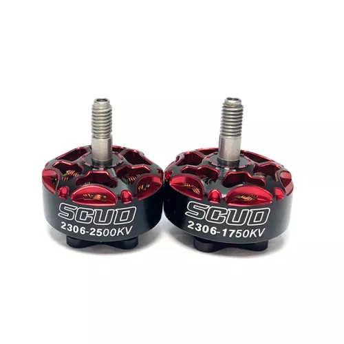 Бесщеточный мотор YSIDO SCUD 2306 1750KV/2500KV 3–6S для FPV дрона 5–6 дюймов, фристайл, гонки