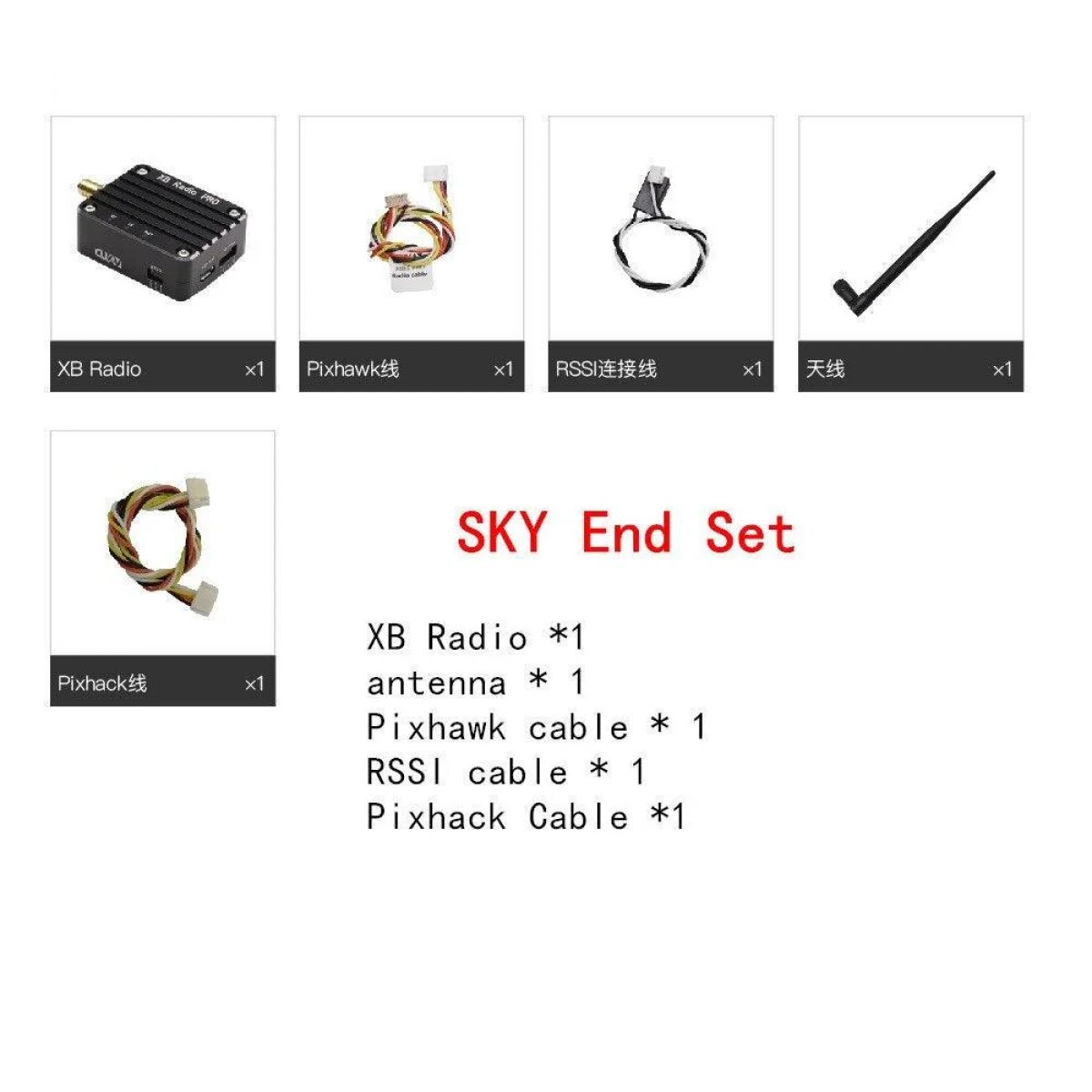 CUAV XB Radio Pro 900МГц 250мВт, радиотелеметрия Xbee до 15км для контроллеров Pixhawk/Pixhack CUAV XB Radio Pro 900МГц 250мВт, радиотелеметрия Xbee до 15км для контроллеров Pixhawk/Pixhack