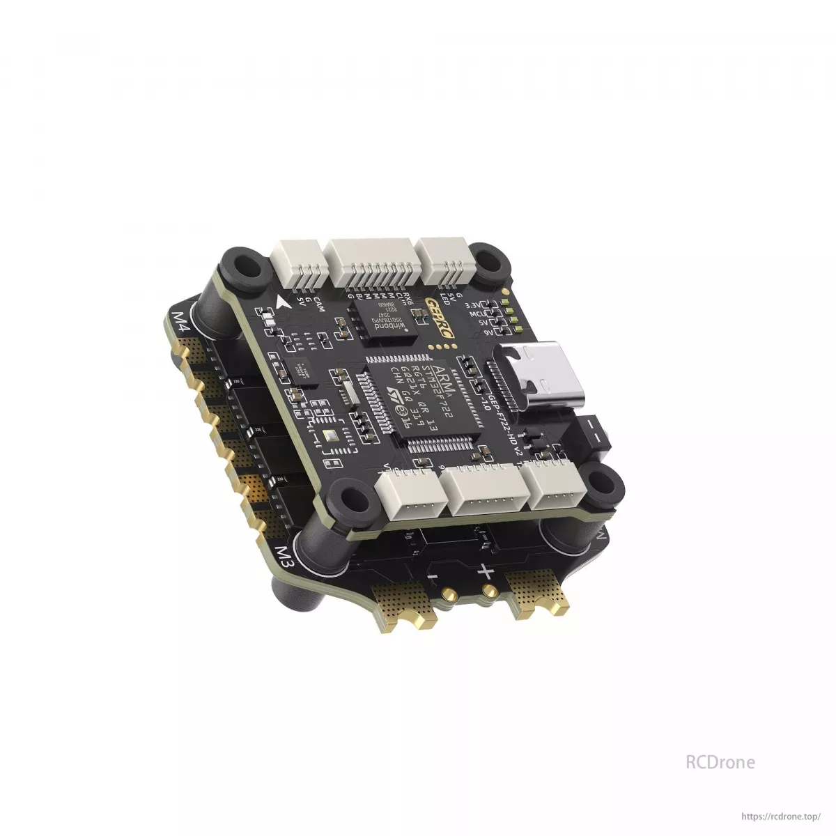 Стек GEPRC TAKER F722 BLS 65A V2: F722 FC + 65A 8S 4в1 ESC для DJI Air Unit и 3-8S FPV дронов Стек GEPRC TAKER F722 BLS 65A V2: F722 FC + 65A 8S 4в1 ESC для DJI Air Unit и 3-8S FPV дронов