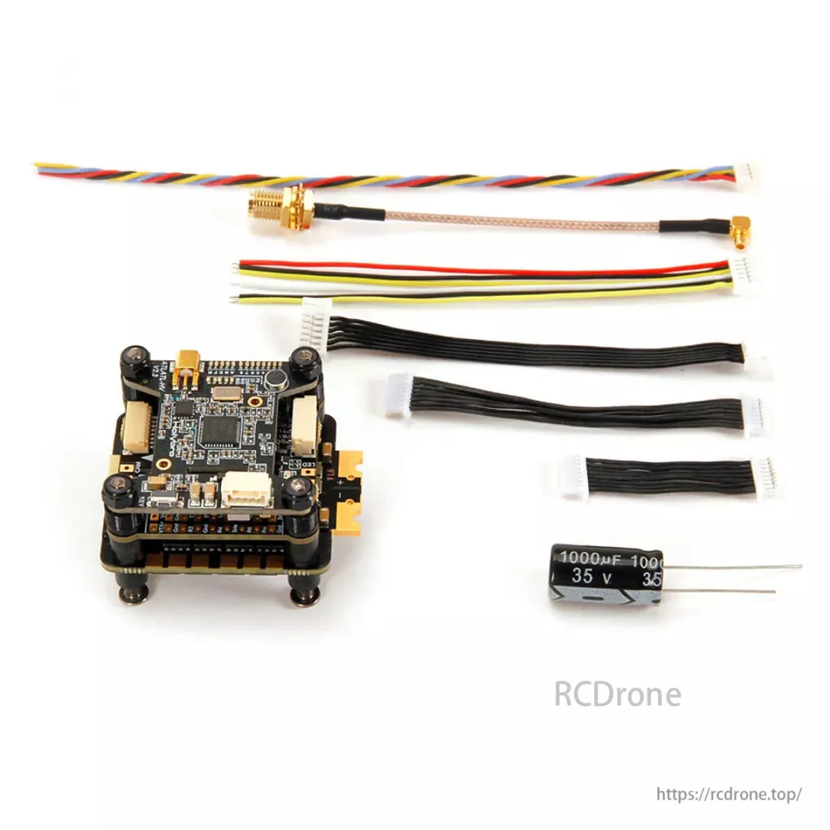 Стек Holybro Kakute H7 v1.5 с Tekko32 F4 4в1 50A/65A ESC, поддержка DJI HD, AM32, 8S Стек Holybro Kakute H7 v1.5 с Tekko32 F4 4в1 50A/65A ESC, поддержка DJI HD, AM32, 8S