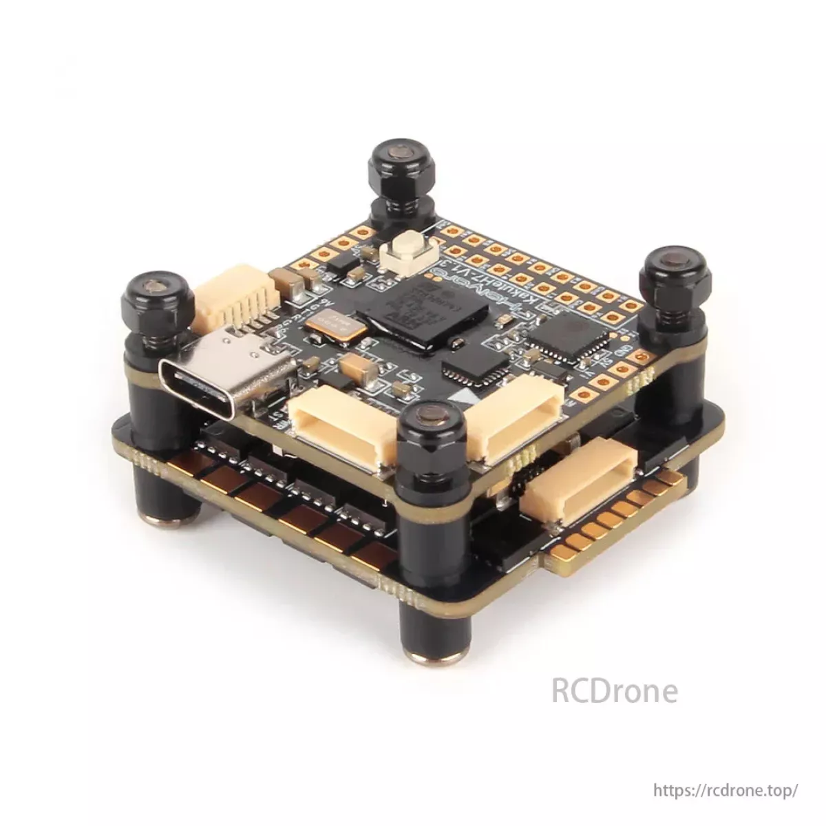 Стек Holybro Kakute H7 v1.5 с Tekko32 F4 4в1 50A/65A ESC, поддержка DJI HD, AM32, 8S Стек Holybro Kakute H7 v1.5 с Tekko32 F4 4в1 50A/65A ESC, поддержка DJI HD, AM32, 8S