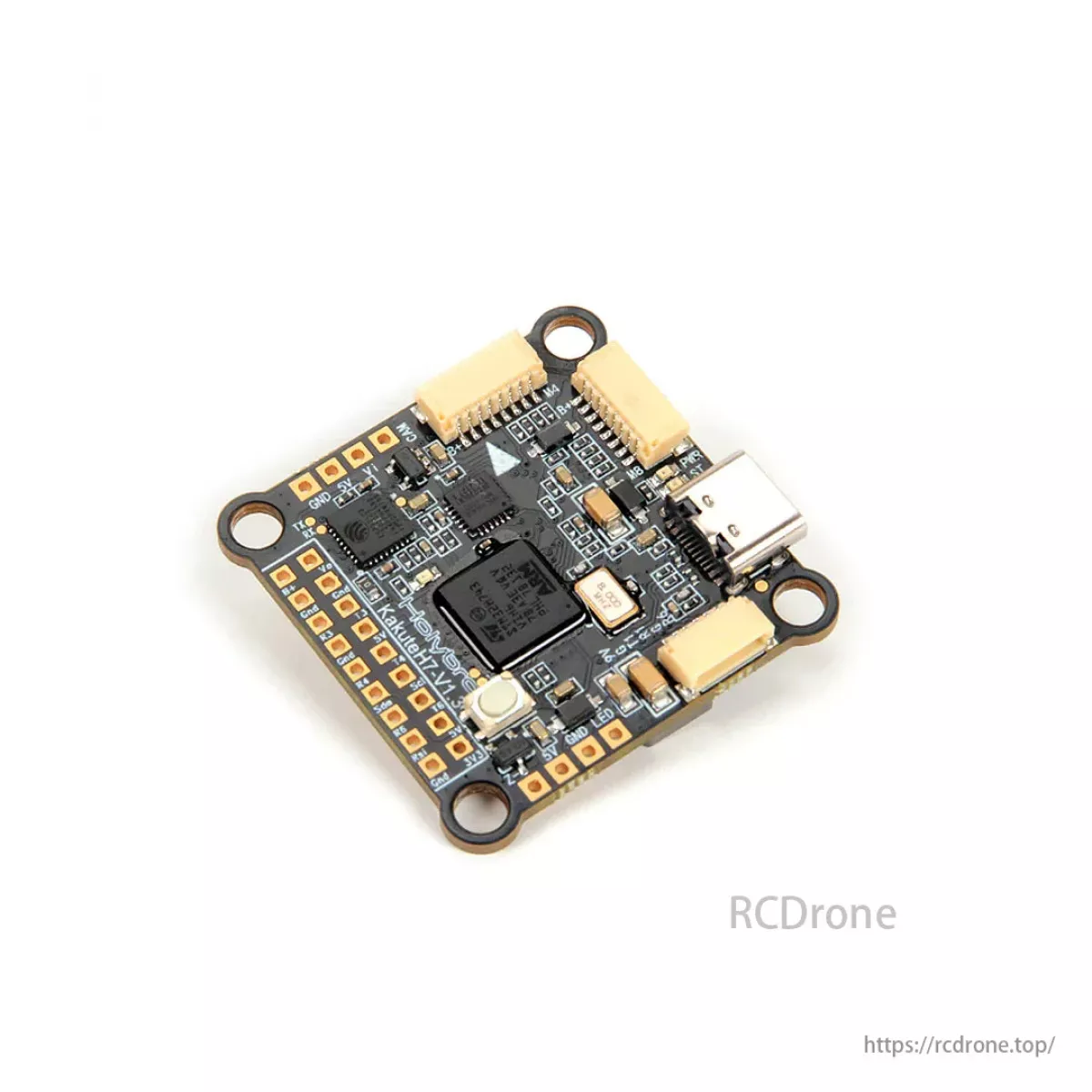 Стек Holybro Kakute H7 v1.5 с Tekko32 F4 4в1 50A/65A ESC, поддержка DJI HD, AM32, 8S Стек Holybro Kakute H7 v1.5 с Tekko32 F4 4в1 50A/65A ESC, поддержка DJI HD, AM32, 8S
