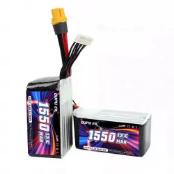 DUPU 4S/6S LiPo аккумулятор 1500мАч/1550мАч 120C/150C для FPV-дрона с разъёмом XT60