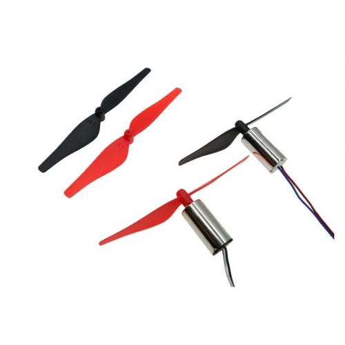 Бесколлекторный мотор 1020 DC3.7V 40000об/мин с пропеллером 76мм для RC квадрокоптера