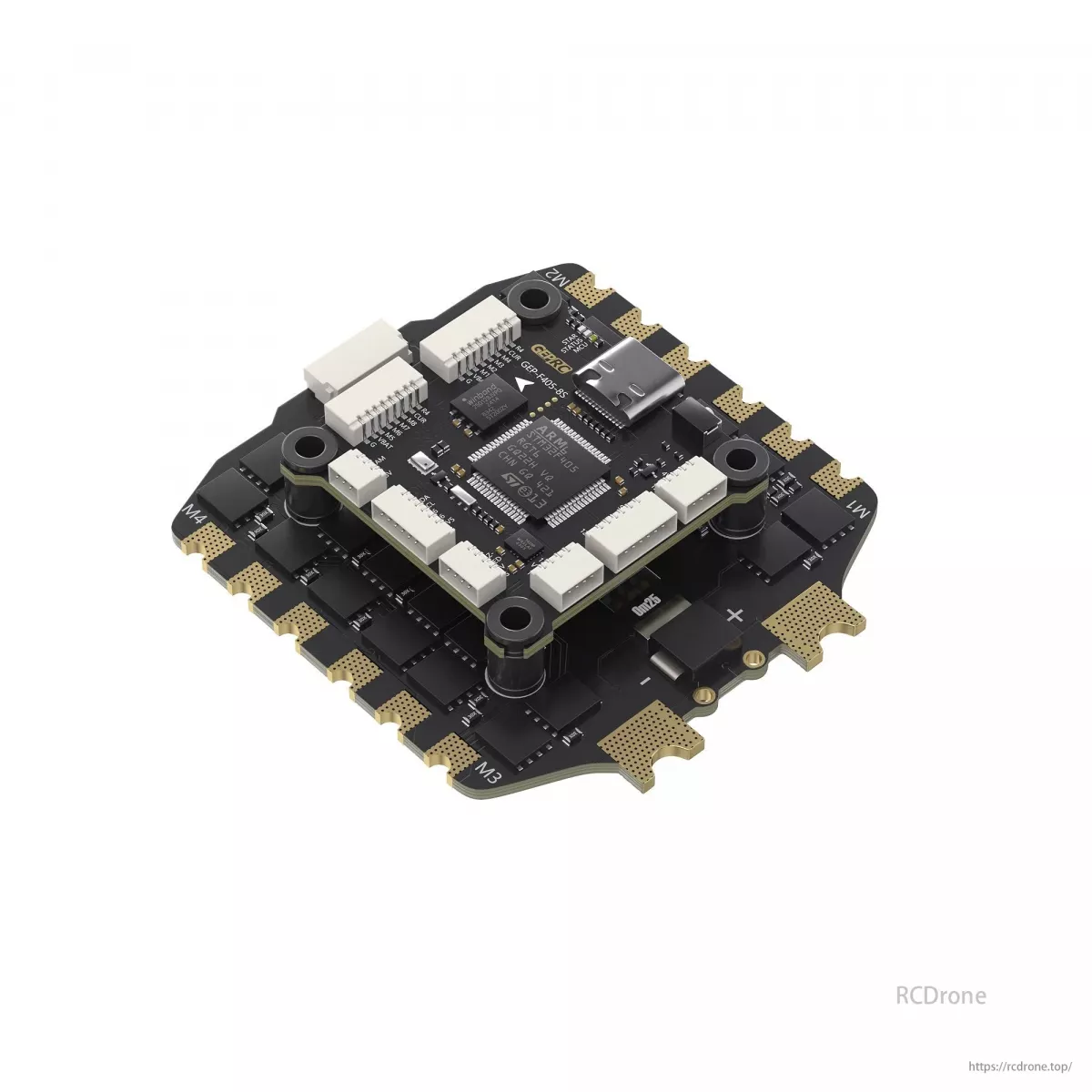 Стек GEPRC TAKER F405 BLS 100A 8S: контроллер полёта F405 FC + 4в1 100A ESC, DJI, 8S Стек GEPRC TAKER F405 BLS 100A 8S: контроллер полёта F405 FC + 4в1 100A ESC, DJI, 8S