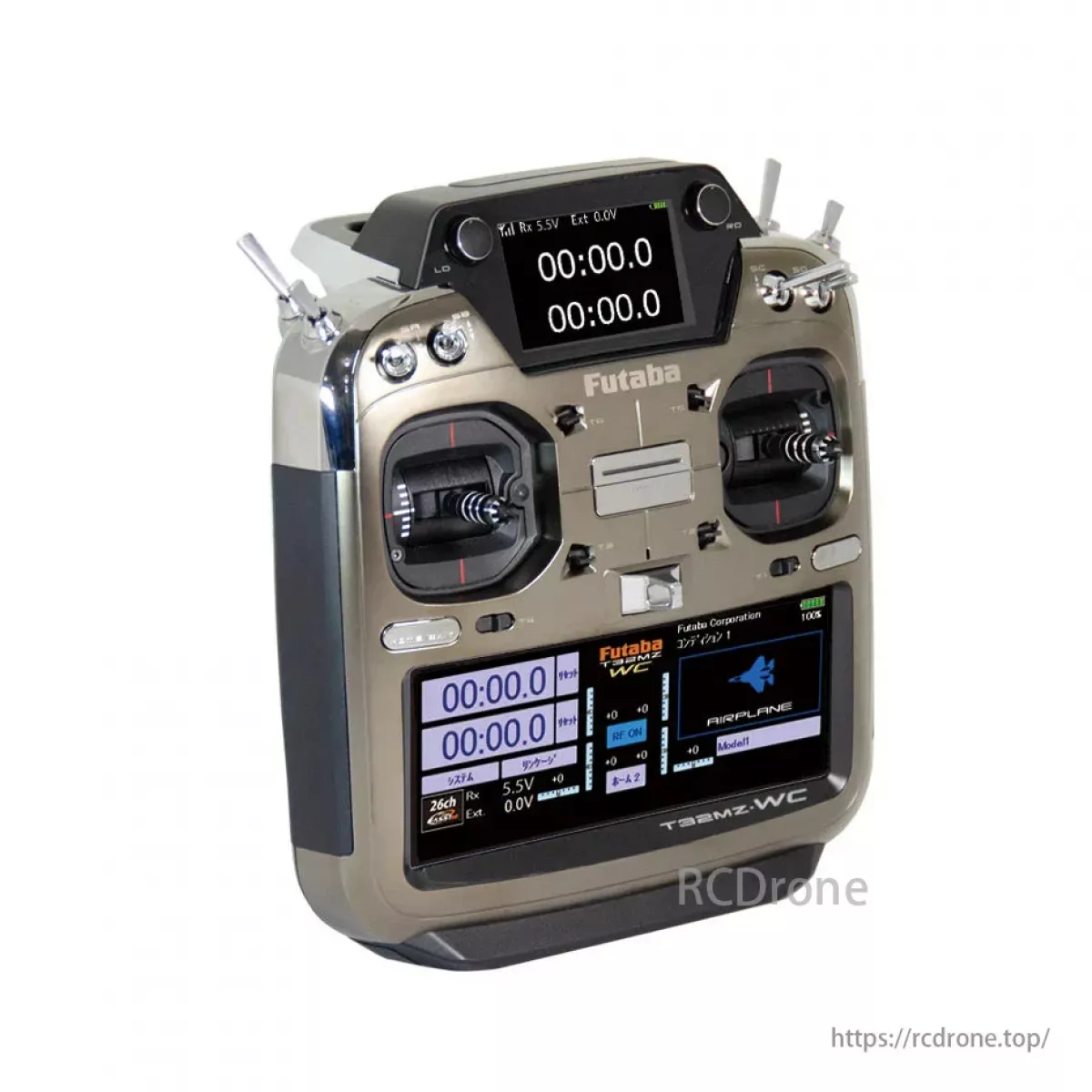 Передатчик Futaba T32MZ WC 26CH с приёмником R7308SB | FASSTest 2.4GHz, двойной дисплей, GPS Передатчик Futaba T32MZ WC 26CH с приёмником R7308SB | FASSTest 2.4GHz, двойной дисплей, GPS