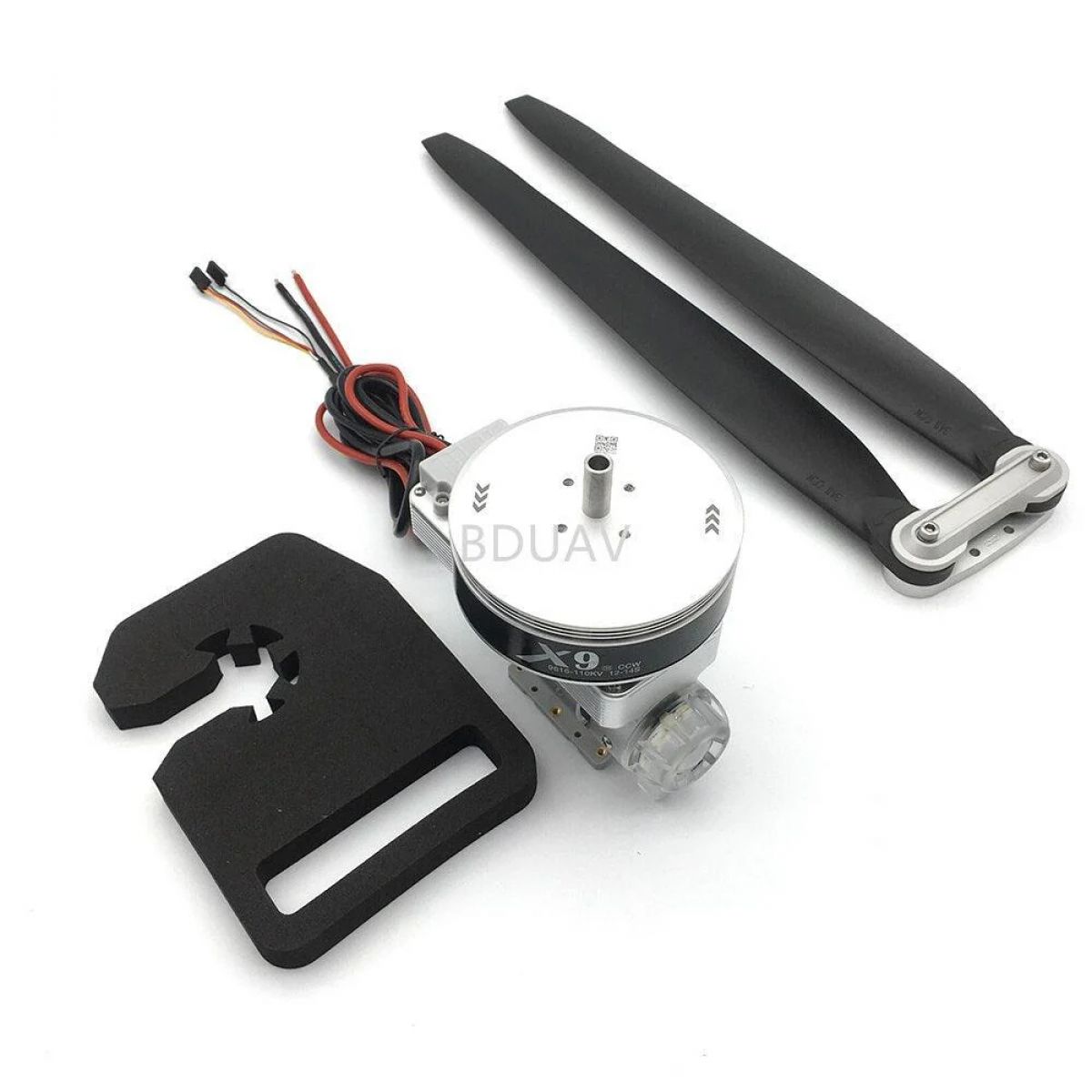 Силовая система Hobbywing X9 9616 110KV 12-14S с ESC, пропеллером 36190 и мотором для агродронов 10L/16L/22L Силовая система Hobbywing X9 9616 110KV 12-14S с ESC, пропеллером 36190 и мотором для агродронов 10L/16L/22L