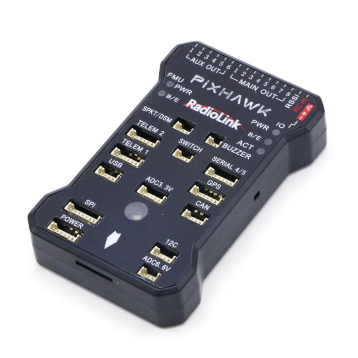 Контроллер полёта Radiolink Pixhawk PIX APM 32 бит с GPS M8N SE100 для квадрокоптера/мультикоптера Контроллер полёта Radiolink Pixhawk PIX APM 32 бит с GPS M8N SE100 для квадрокоптера/мультикоптера