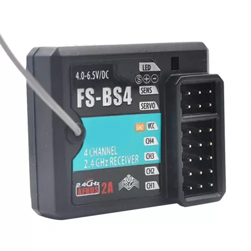 Приёмник Flysky FS-BS4 с системой гиростабилизации для FS-IT4S / FS-GT5 RC авто и катеров