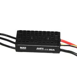 MAD AMPX 80A (5-14S) ESC — регулятор бесщёточного мотора для мультикоптеров, квадрокоптеров, гексакоптеров