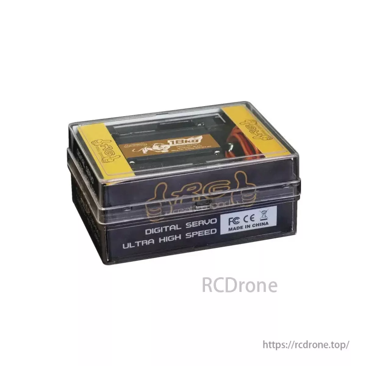 KINGMAX RGD01L — сервопривод 7.4В 15кг·см, 0.10с, 52г, низкопрофильный, влагозащищённый, металл KINGMAX RGD01L — сервопривод 7.4В 15кг·см, 0.10с, 52г, низкопрофильный, влагозащищённый, металл