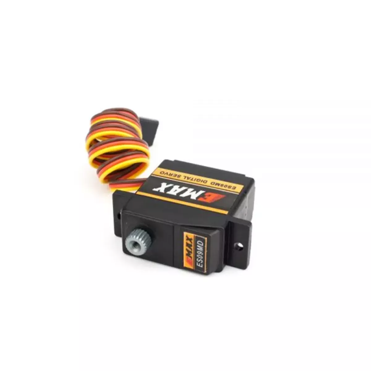 Сервопривод EMAX ES09MD (двойной подшипник) для флайбарлесс вертолётов 450 и FPV дронов Сервопривод EMAX ES09MD (двойной подшипник) для флайбарлесс вертолётов 450 и FPV дронов